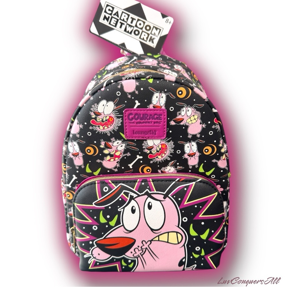 Loungefly Cartoon Network Courage The Cowardly Dog
Mini Backpack